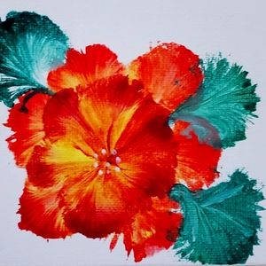 Flower painting